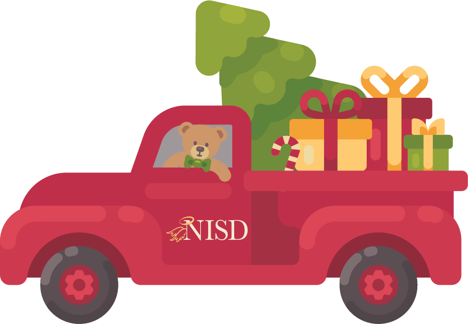 NISD Angel Tree Truck Logo